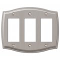 Sonoma Brushed Nickel 3 Rocker Gfi 
