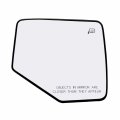 Passenger Right Side Mirror Glass Assembly With Plastic Back Plate Heated Compatible 2006-2010 Ford Explorer Sport Trac Mercury