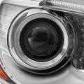 Akkon Fits 2011-2014 Chrysler 200 Halogen Type Projector Chrome Headlight Passenger Right Side W Led Drl Running 
