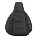 Front Driver Side Back Replacement Seat Cover Black Microfiber Leather For Mercedes Benz Cla250 2014 2015 Fits Power And Heated 