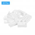 Uxcell 20pcs U-shaped Water Pipe Clamps Ppr Clips U Shaped Clip Fit For 20mm 0 79 Od Pipes 35mm Height White