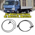 Topteng 2pcs Abs Wheel Speed Sensor Rear Left Right For Mitsubishi Fuso Canter Presti 3 0 Mk585279 Mk585280 0265008709