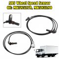 Topteng 2pcs Abs Wheel Speed Sensor Rear Left Right For Mitsubishi Fuso Canter Presti 3 0 Mk585279 Mk585280 0265008709