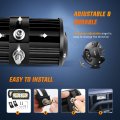 Led Pods 4 Pack 6 5 In 120w Light Bar Triple Rows Spot Flood Combo Driving Lights Waterproof Work For Off Road Truck Car Atv