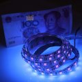 Uv Black Light Led Strip 16 4ft 300 Smd 5050 Leds 72w Dc 12v Waterproof Ip65 Flexible Neon Purple And Blue Tape For Glow Party