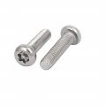Uxcell M5 X 20mm 304 Stainless Steel Torx Security Pan Head Machine Screws 50pcs