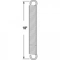 Handyman Springs Sp 9677 Extension Spring Steel Construction Nickel-plated Finish 0 148 Ga X 1-1 4 In 10 Single Loop Open