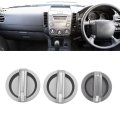 Ac Heater Fan Control Knobs Quick Adjustment Direct Replacement For Bt 50 2006-2011 Made With Abs Material Fit 2009-2012 3pcs