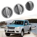 Ac Heater Fan Control Knobs Quick Adjustment Direct Replacement For Bt 50 2006-2011 Made With Abs Material Fit 2009-2012 3pcs