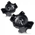 Clear Lens Fog Light Lamps Compatible With Nissan Atima 2010-2012 W Wiring Pair Bumper Replacement