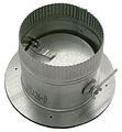 7 Round Take-off Collar W Damper 26 Ga 