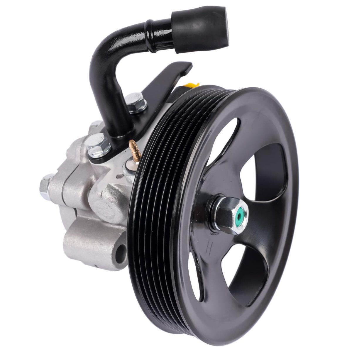 Power Steering Pump With Pulley For Hyundai Santa Fe Sonata 2001 To 2006 And Kia Magentis Optima Model 5710026100