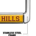 Cal State Dominguez Hills School Logo Full Size Standard License Plate Metal Frame