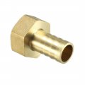 Uxcell Brass Barb Hose Fitting Connector Adapter 16mm Barbed X 3 4 Pt Female Pipe 2pcs