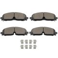 Front Brake Pads D2371-9600 For 2021-2024 Buick Enclave 2023-2024 Cadillac Lyriq 2021-2023 Xt5 4pcs