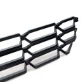 Front Bumper Grille Insert For Chevy Silverado 1500 2016 2018 Black Grill Skin Guard Snap On Lower And Upper Set