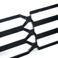 Front Bumper Grille Insert For Chevy Silverado 1500 2016 2018 Black Grill Skin Guard Snap On Lower And Upper Set