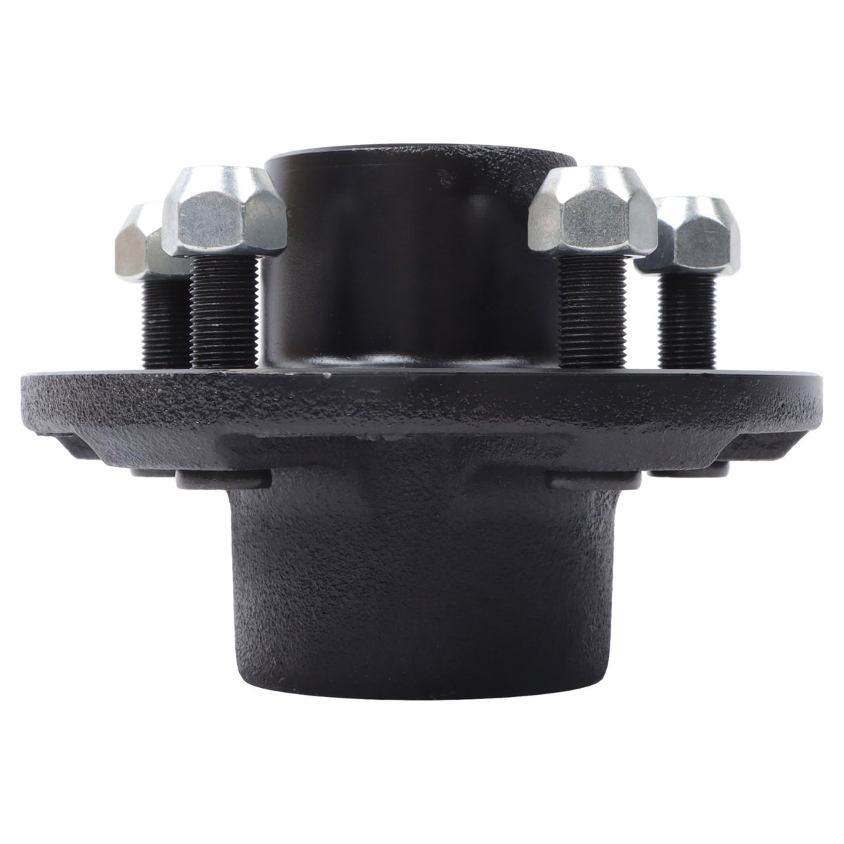 Pre Assembled 5 On 4 In Trailer Hub Kit With Bearing Replacement For 3500 Lbs 84 Spindle 6 Piece Set