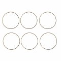 Pangolin 6pcs Piston Ring Shim Liner 020 Counterbore For Cummins Isx 1997-2015 Isx15 Qsx15 Diesel Engine Aftermarket Parts