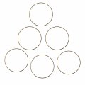 Pangolin 6pcs Piston Ring Shim Liner 020 Counterbore For Cummins Isx 1997-2015 Isx15 Qsx15 Diesel Engine Aftermarket Parts