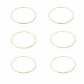 Pangolin 6pcs Piston Ring Shim Liner 020 Counterbore For Cummins Isx 1997-2015 Isx15 Qsx15 Diesel Engine Aftermarket Parts
