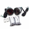 Httmt Rear Bullet Led Turn Signal Light Indicator Compatible With 92-16 H-d Sportster Xl 883 1200