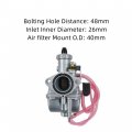 Waltyotur Vm22 26mm Carburetor Replacement For 125cc 140cc Dirt Bike Xr50 Crf70 Bbr Carb