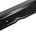 Side Skirts Rocker Panel Extension Splitter Body Kit For 1999-2004 Ford Mustang Mda Style 2 Door Models Black Abs Plastic