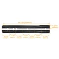 Side Skirts Rocker Panel Extension Splitter Body Kit For 1999-2004 Ford Mustang Mda Style 2 Door Models Black Abs Plastic