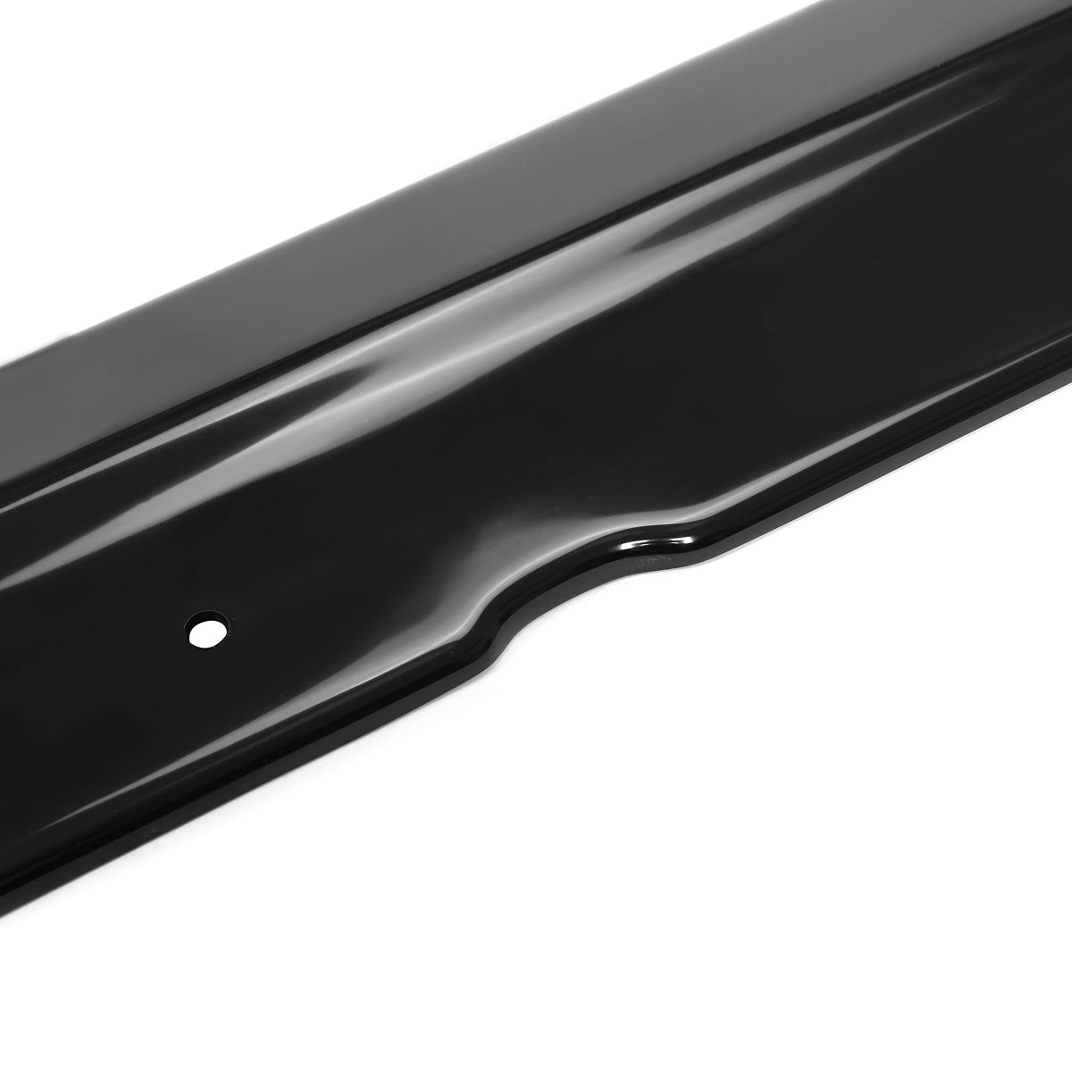 Side Skirts Rocker Panel Extension Splitter Body Kit For 1999-2004 Ford Mustang Mda Style 2 Door Models Black Abs Plastic