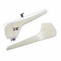 Httmt White Front Tri-line Fairing Accents Compatible With Touring Electra Street Glide 2014-2019