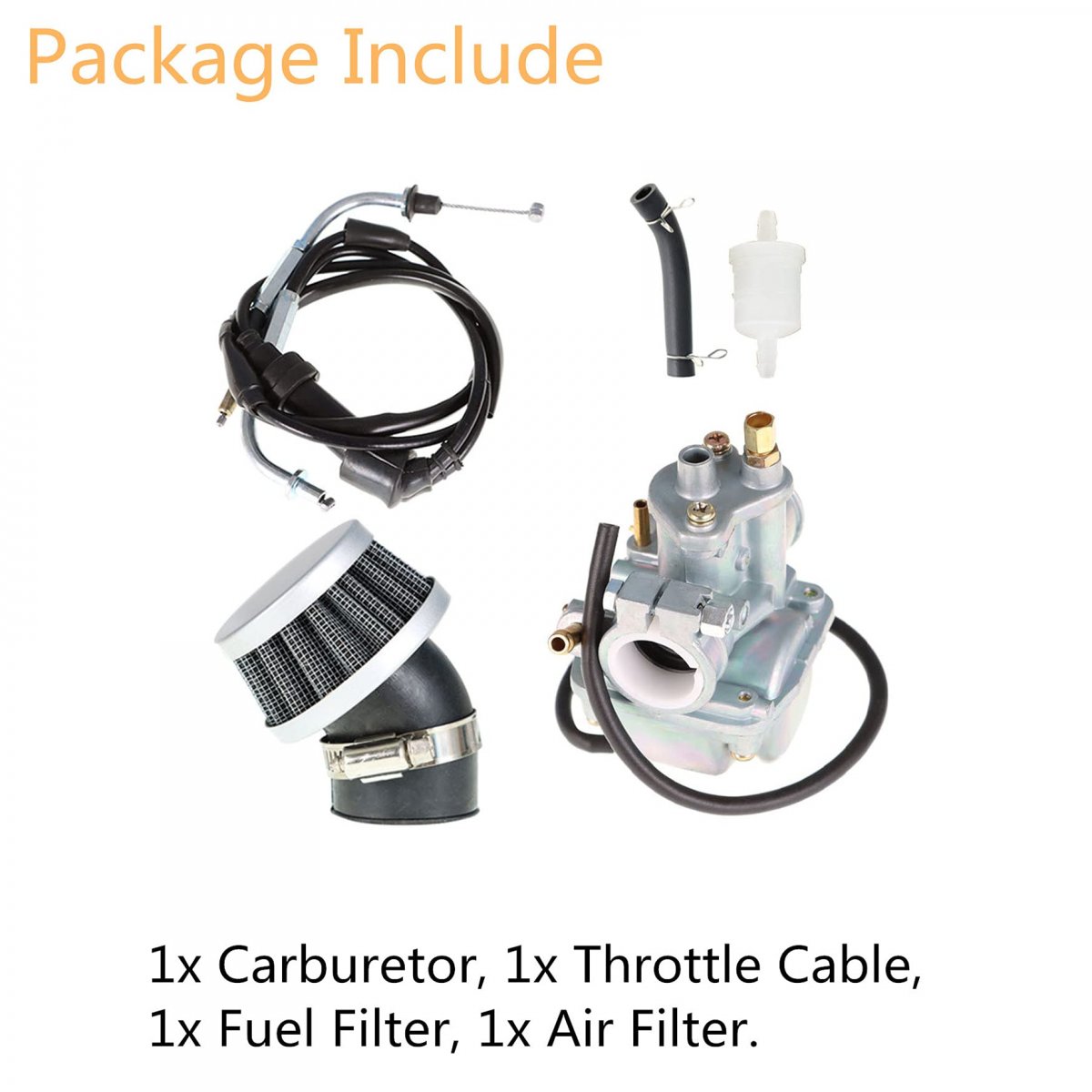 Carburetor Replacement For Yamaha Pw80 Y-zinger Big Wheel 80 Bw80 Dirt Bike With Air Filter Throttle Cable
