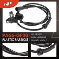 A-premium Abs Wheel Speed Sensor Compatible With Volkswagen Models For Jetta 1993-1994 Cabrio 1995 Corrado 1994-1995 Golf 1994