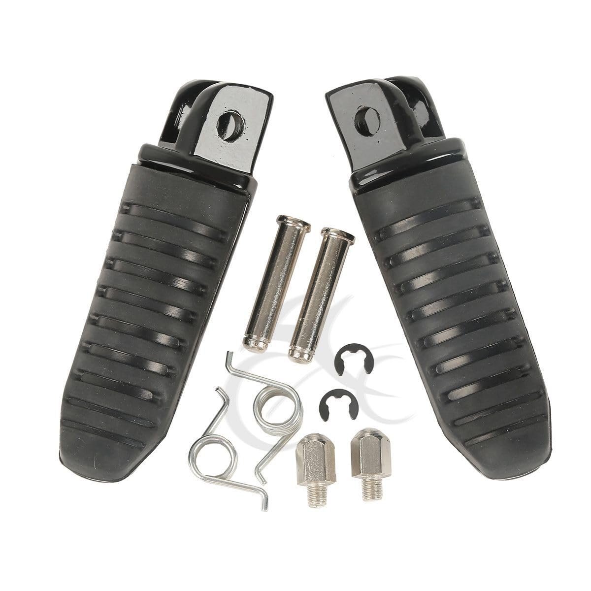 Tcmt Footpeg Front Footrest Fit For Suzuki Gsx1300r Hayabusa 99-12 V-strom 650 Dl1000