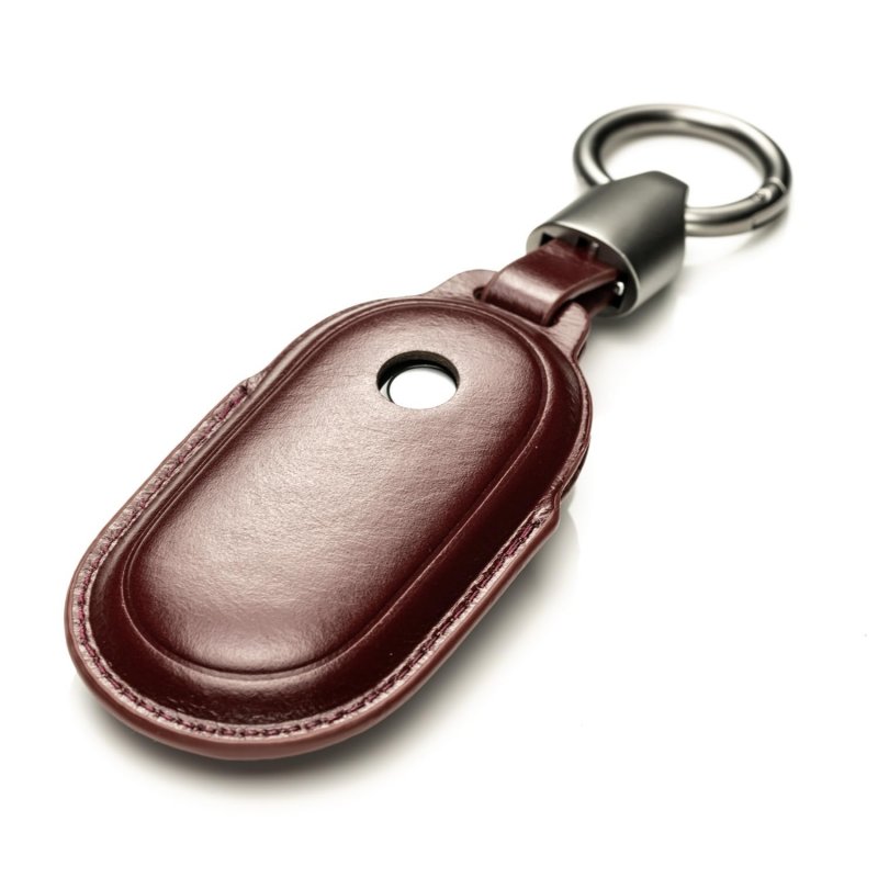 Vitodeco 3d Luxury Premium Genuine Leather Smart Key Fob Case For Mercedes-benz C-class S-class Glc Eqb Suv Eqs Sedan Eqe