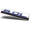 Chrome Finish Metal Emblem 6 0l Badge Blue Letter