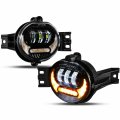 Led Fog Lights With Drl And Turn Signal For Dodge Ram 1500 2002 To 2008 2500 3500 2003 2009 Durango 2004 2006 Black Dot 
