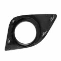 To1039171 Front Fog Light Bezel Compatible With Toyota Corolla Le Le Eco 2014-2016 Passenger Right Side Smooth Black