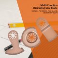 Oscillating Saw Blades Fydun 3pcs Segment Multifunction Tool Carbide Blade For Polishing Cement Grit Grinding And Removing