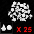 Uxcell 25 Pcs White Door Trim Panel Retainer Clips 51411973500 For Bmw