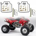Anxingo Carburetor Repair Carb Rebuild Kit Replacement For Honda Fourtrax 300 Trx Trx300 Trx300fw 1993-2000