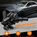 Saihisday 2702000615 Thermostat Housing Replacement For Mercedes-benz Cla 250 2014-2019 Gla 45 2015-2020 Replaces 2702000415