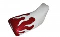 Vps Seat Cover For Honda Atc 250sx White Flame Atv 4wvps10068 