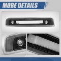 Auto Dynasty 3d Led Bar Black Housing 3rd Third Rear Center High Mount Brake Light Stop Lamp Compatible With Jeep Commander