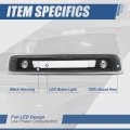 Auto Dynasty 3d Led Bar Black Housing 3rd Third Rear Center High Mount Brake Light Stop Lamp Compatible With Jeep Commander