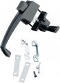 Wright Products V333bl Tie Down Push Button Door Latch For Screen And Storm Doors Black 