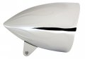 Adjure Hb54211 5-3 4 Flamed Chrome Sunset Boulevard Style Sleek Motorcycle Headlight Bucket With Visor 