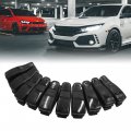 Uxcell 10pcs Black Plastic Car Auto Sun Visor Sunglasses Eyeglasses Card Holder Clip