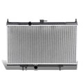 Dna Motoring Oem-ra-2998 Aluminum Core Radiator For 07-12 Sentra At Mt 27-1 4 W X -3 4 H 5 D 1-3 Inlet 8 Outlet 