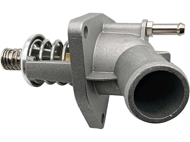 Thermostat With Housing And Water Outlet Aluminum For 2014 2018 Chevy Silverado 1500 Fits 4 3l V6 Lv3 5 V8 L8b L83 6 2l L86